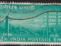 India 1953 Telégrafos 2 As Verde Scott 246. India 246. Subida por susofe